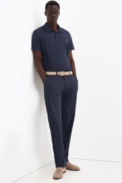 Pantalón chino estructura regular fit