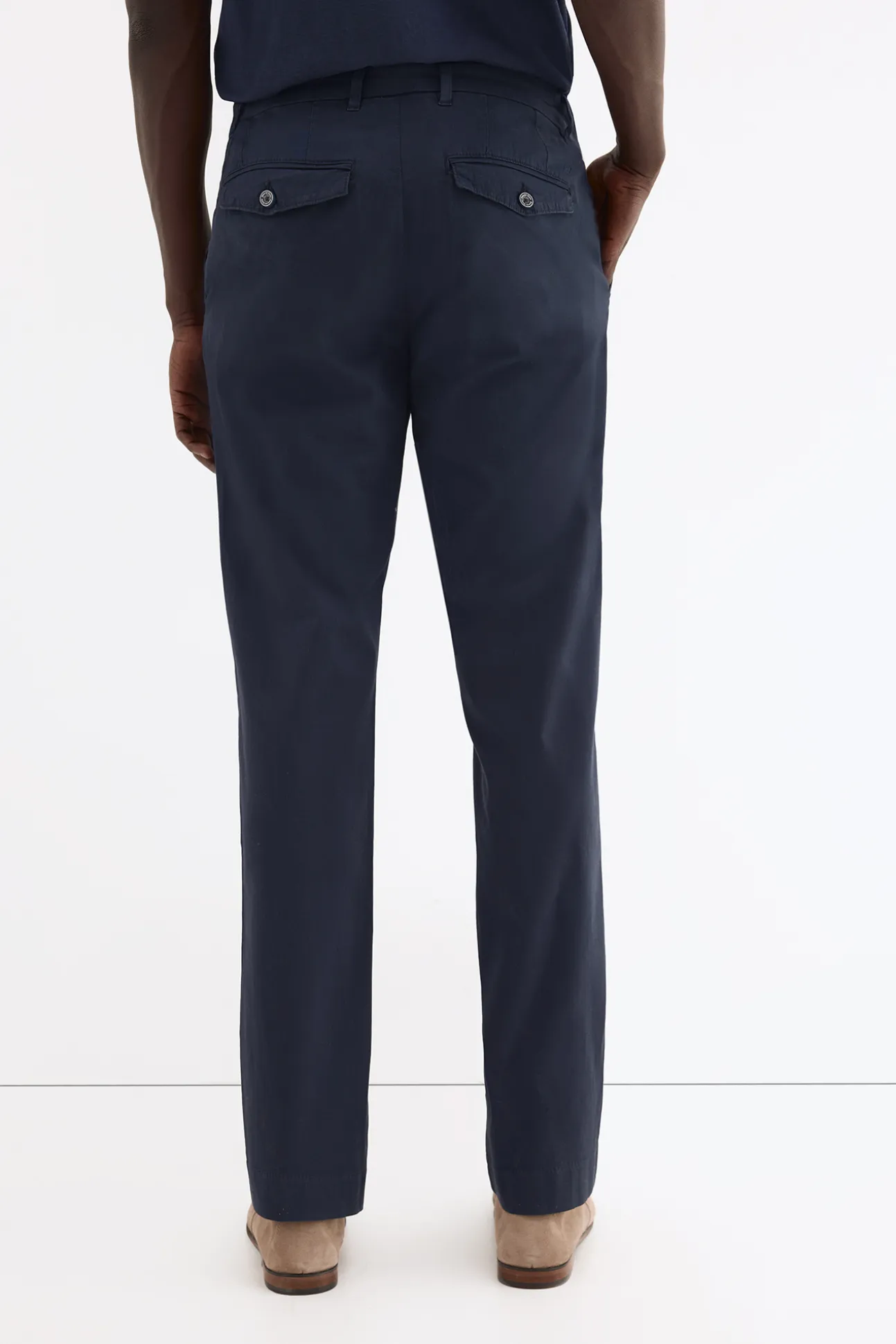 Pantalón chino estructura regular fit