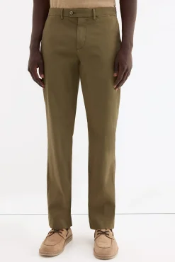 Pantalón chino estructura regular fit