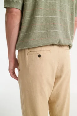 Pantalón chino lino