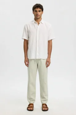 Pantalón chino lino