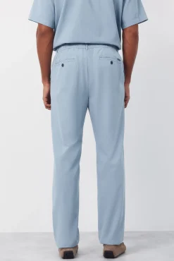 Pantalón con gomas y cordones regular