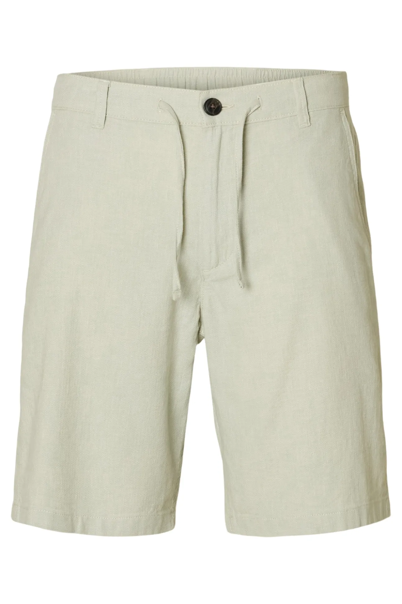 Pantalón corto de lino