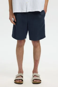 Pantalón corto de lino