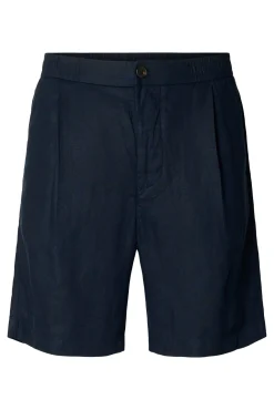 Pantalón corto de lino