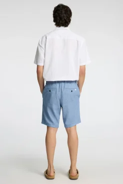 Pantalón corto de lino
