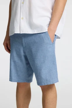 Pantalón corto de lino