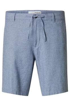 Pantalón corto de lino