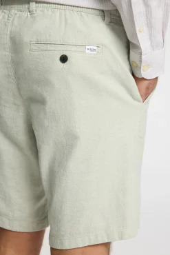 Pantalón corto de lino