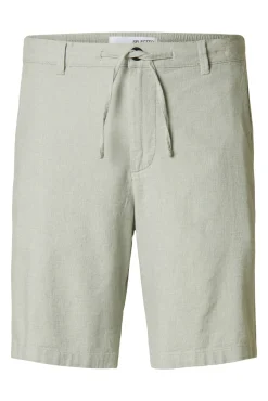 Pantalón corto de lino