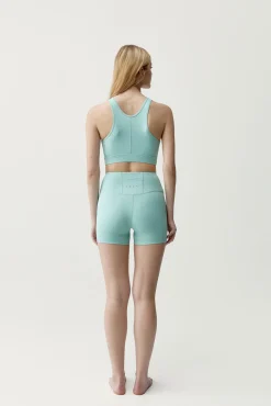 Pantalón corto deportivo Deo azul claro