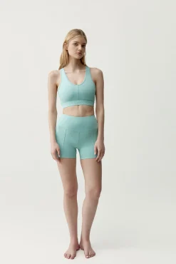 Pantalón corto deportivo Deo azul claro