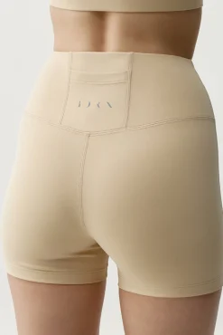 Pantalón corto deportivo Deo beige