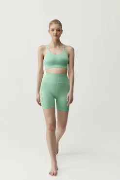 Pantalón corto deportivo Sunset verde menta