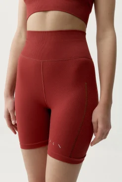 Pantalón corto deportivo Sunset rojo