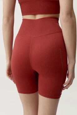 Pantalón corto deportivo Sunset rojo