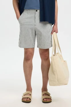 Pantalón corto tejido estructura