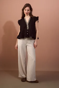 Pantalón de pata ancha