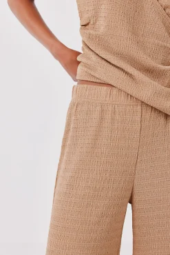 Pantalón de punto ancho