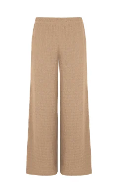 Pantalón de punto ancho
