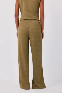Pantalón de punto ancho