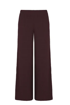 Pantalón de punto ancho