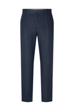 Pantalón de traje 100% lino.