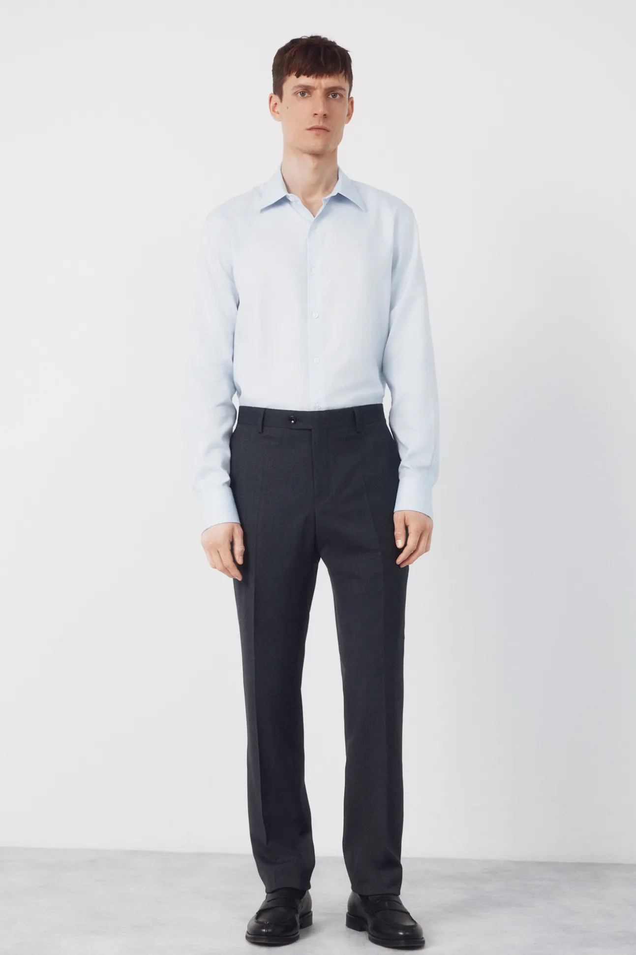 Pantalón de traje liso COOLMAX®