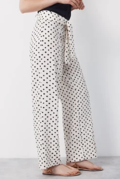 Pantalón estructura fluído