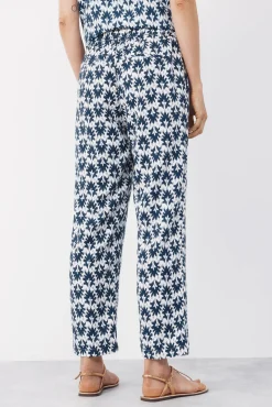 Pantalón fluído estampado