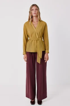 Pantalón fluido ancho