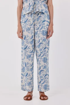 Pantalón fluido estampado