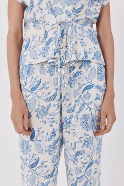 Pantalón fluido estampado