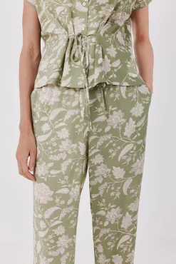 Pantalón fluido estampado