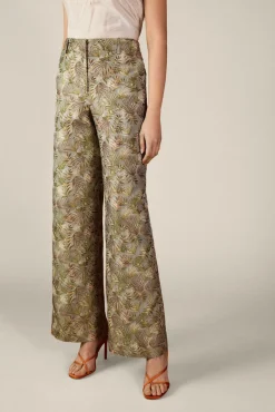 Pantalón jacquard
