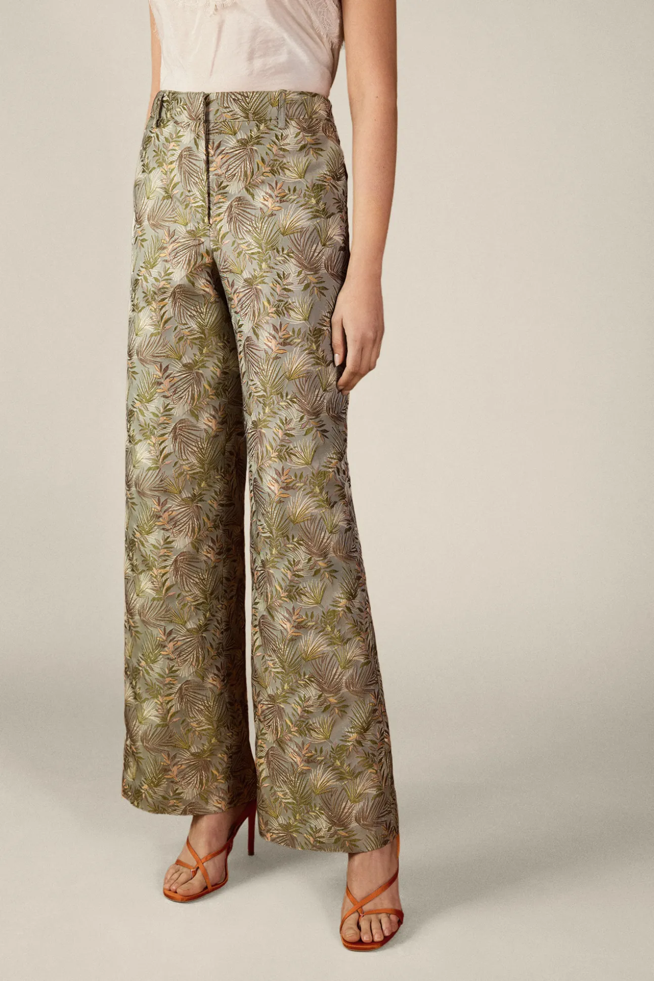 Pantalón jacquard