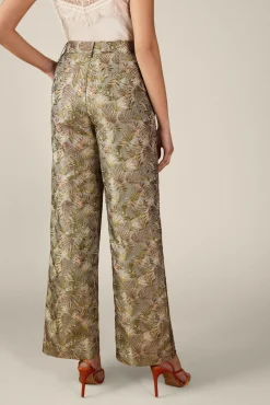 Pantalón jacquard