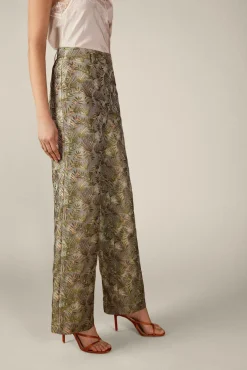 Pantalón jacquard