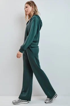 Pantalón largo ancho verde