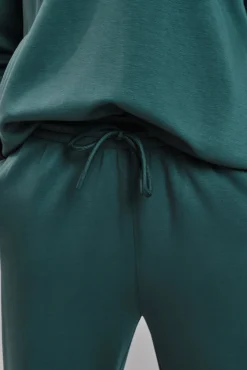 Pantalón largo ancho verde