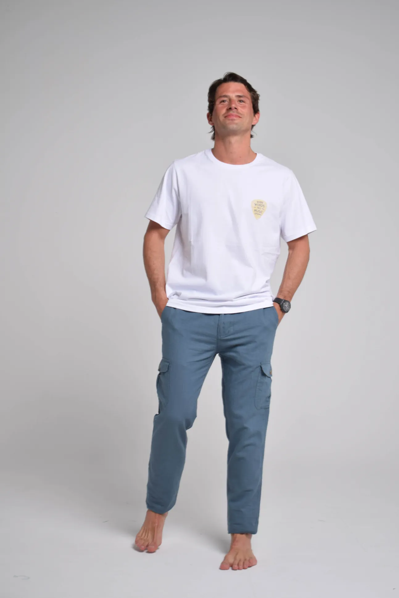 Pantalón Lino Cargo