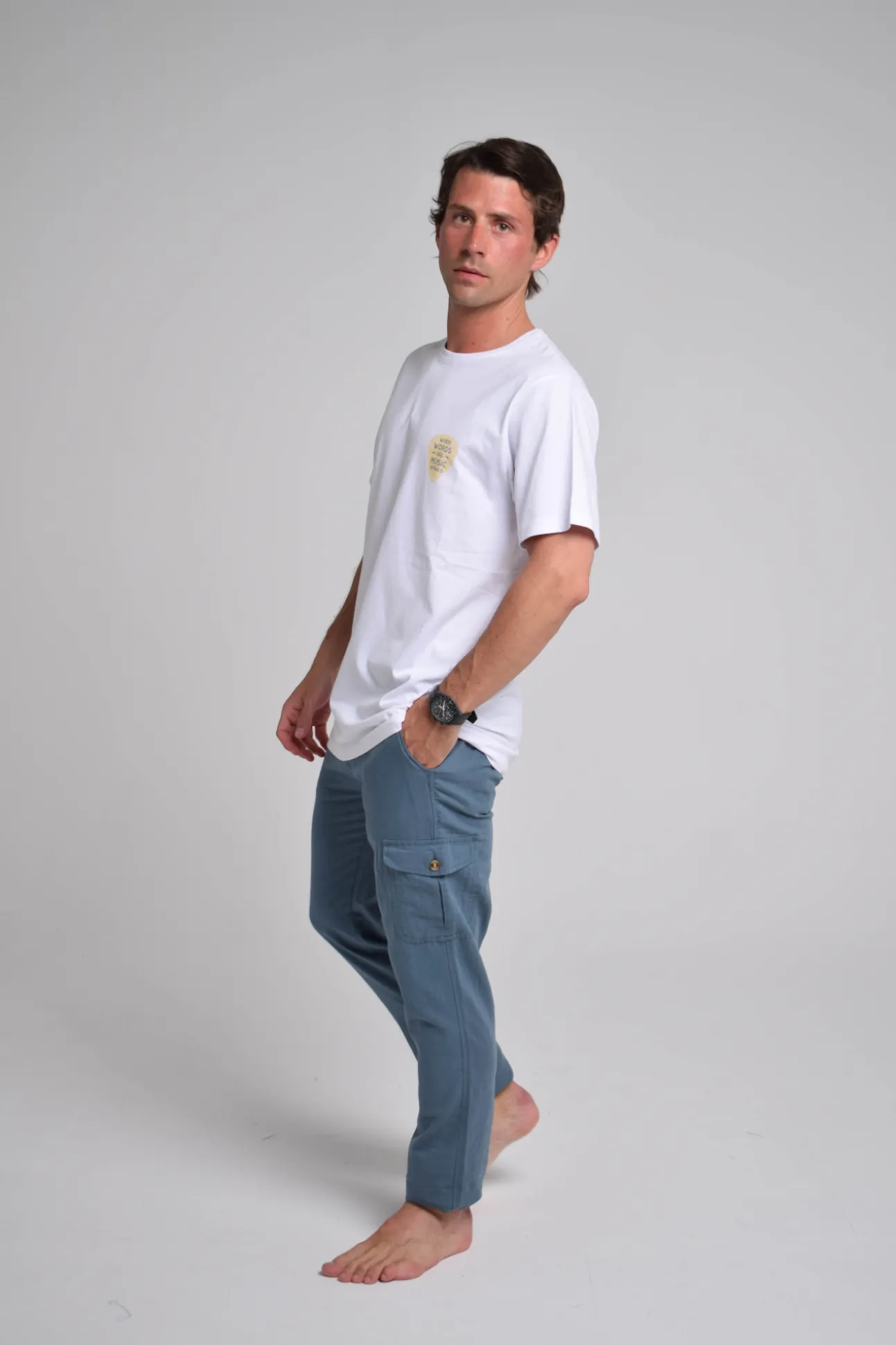 Pantalón Lino Cargo