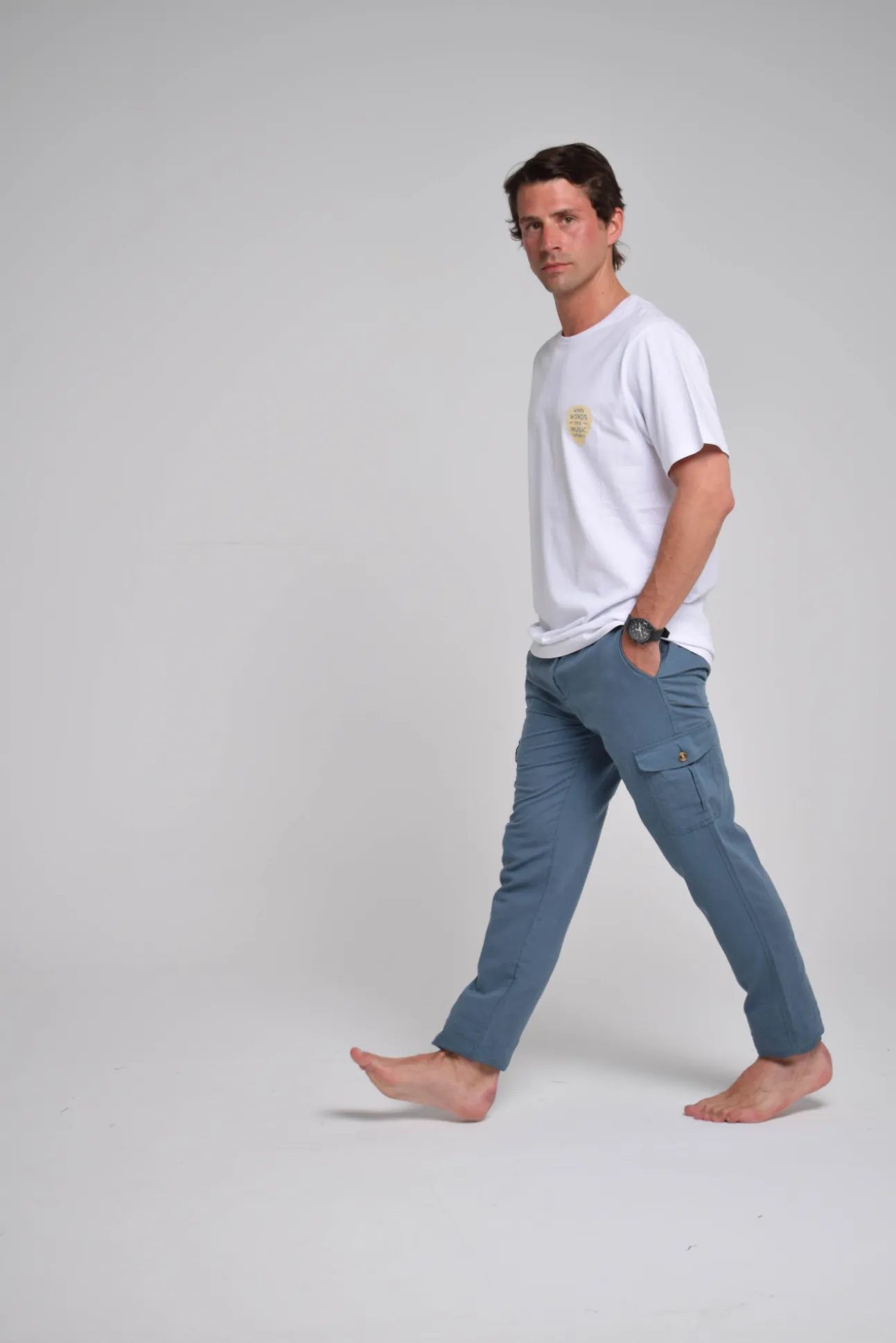 Pantalón Lino Cargo