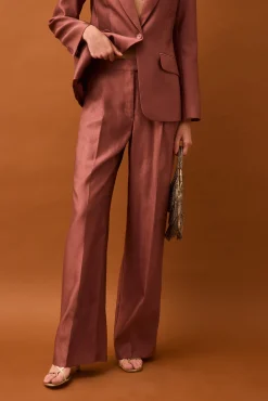Pantalón metálico