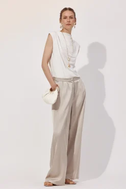 Pantalón palazzo con pinzas