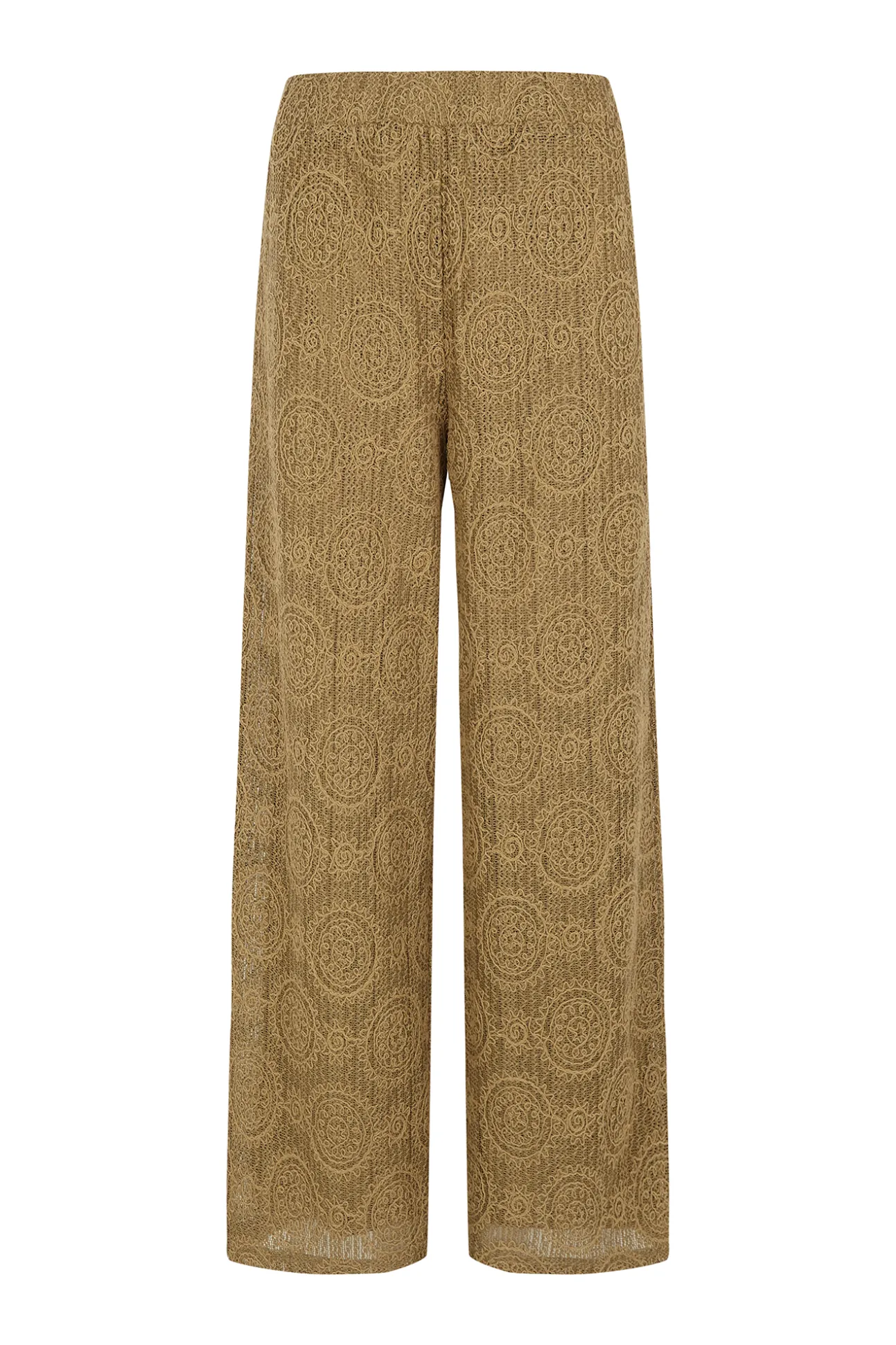 Pantalón punto crochet