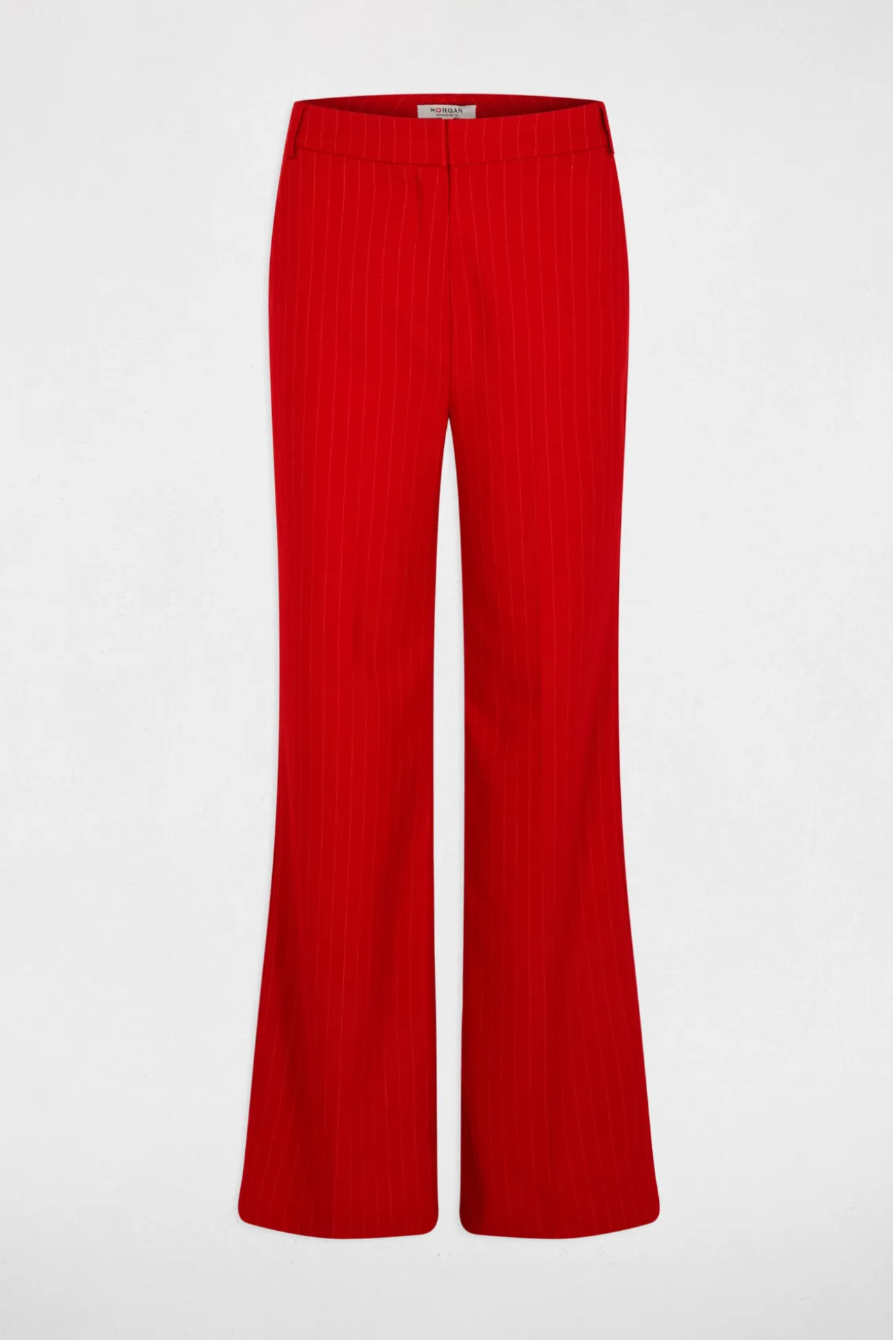 Pantalón recto de tiro alto