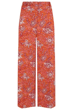 Pantalón recto estampado