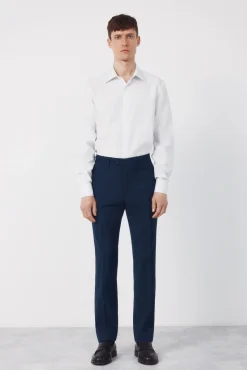 Pantalón traje dynamic cuadro azul