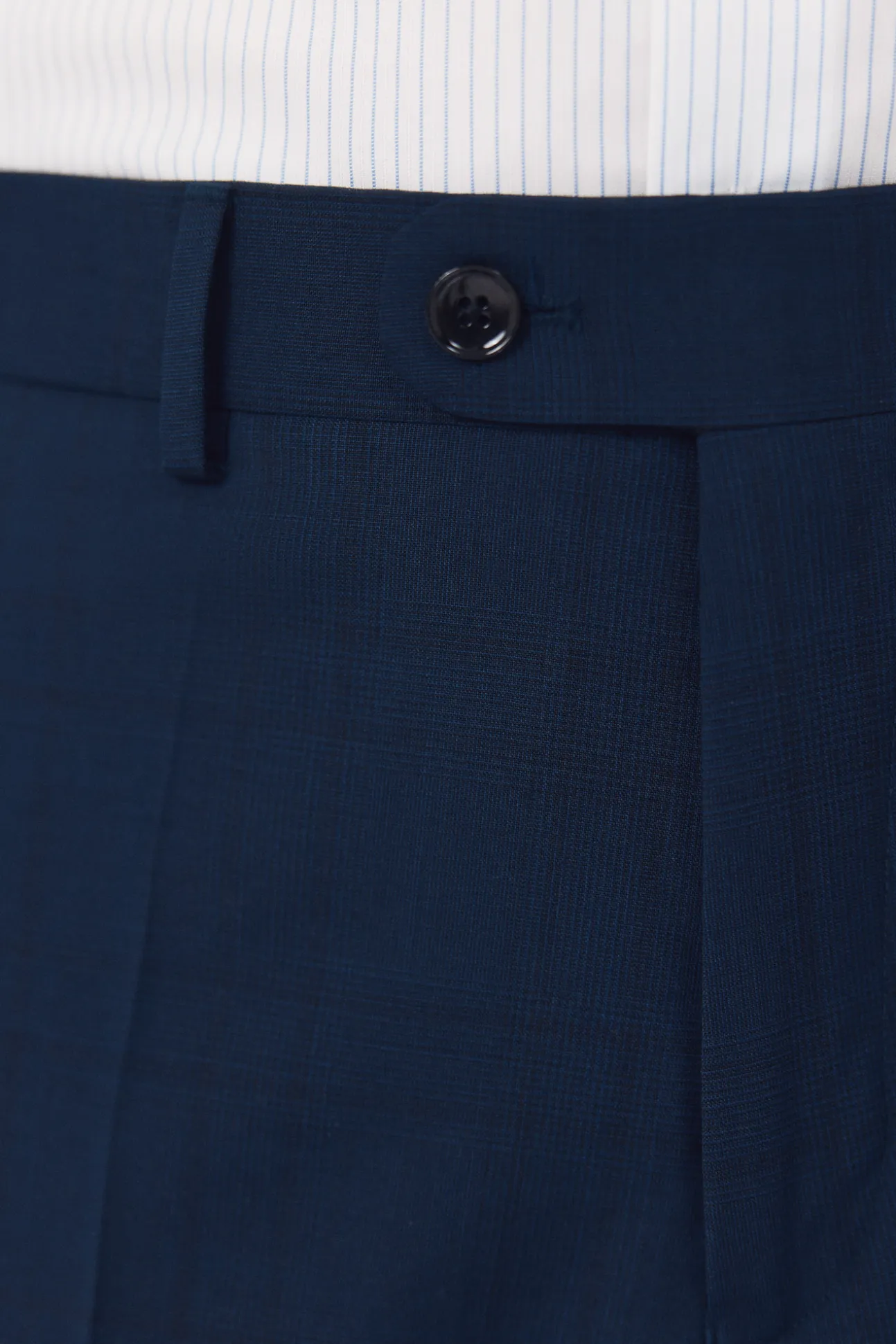 Pantalón traje dynamic cuadro azul